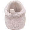 Sherpa Lt Pink Snap Bootie - Booties - 4