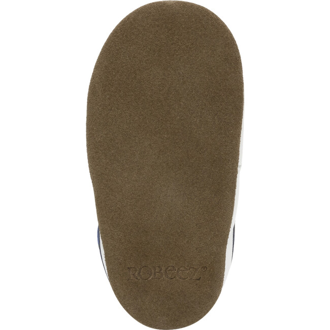 I Love Trucks Med Blue Soft Sole - Crib Shoes - 5