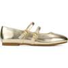 Miss Mary Flat, Gold - Mary Janes - 4