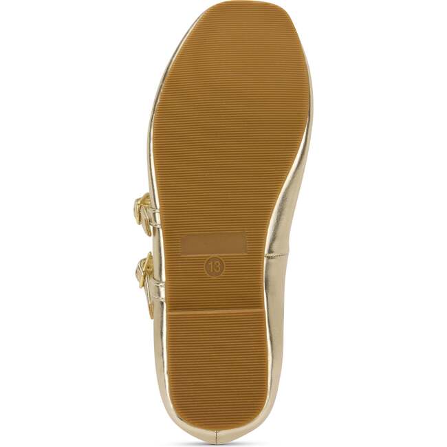 Miss Mary Flat, Gold - Mary Janes - 3