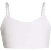 Bleum Seamless Reversible Girls Bralette, White - Bras - 1 - thumbnail