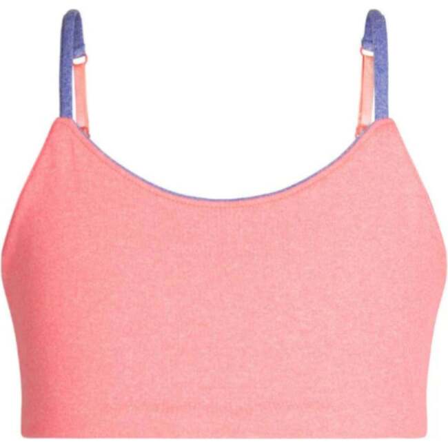 Bleum Seamless Reversible Girls Bralette, Lilac-Coral - Bras - 4