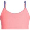 Bleum Seamless Reversible Girls Bralette, Lilac-Coral - Bras - 4