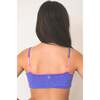 Bleum Seamless Reversible Girls Bralette, Lilac-Coral - Bras - 5