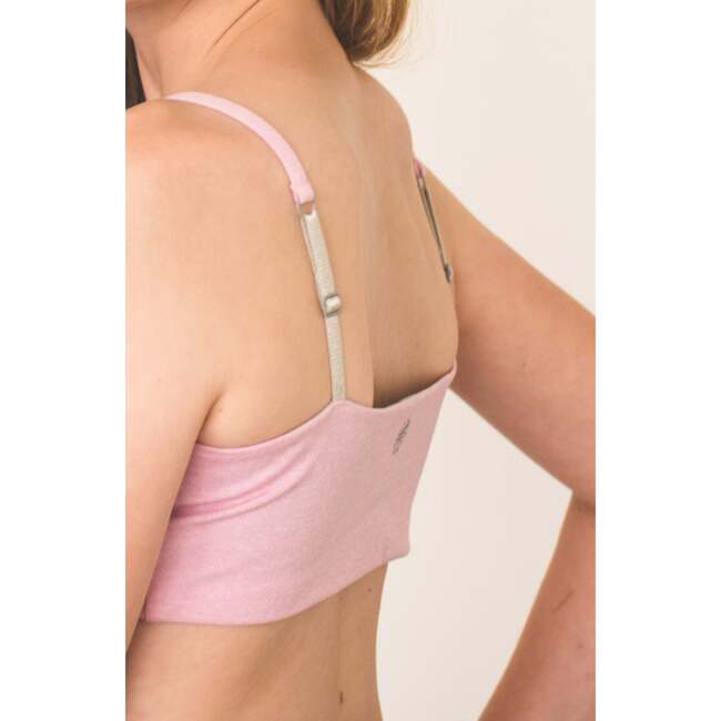 Bleum Seamless Reversible Girls Bralette, Pink-Toffee - Bras - 3