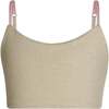 Bleum Seamless Reversible Girls Bralette, Pink-Toffee - Bras - 4