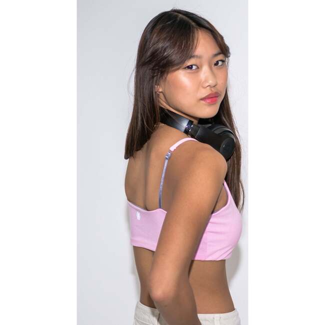 Bleum Petal Padded Reversible Girls Bralette Pink-Silver - Bras - 2