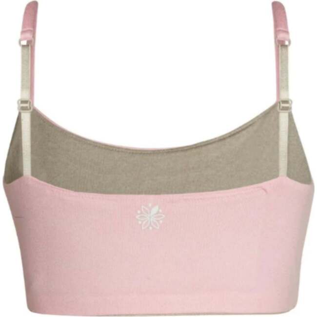 Bleum Seamless Reversible Girls Bralette, Pink-Toffee - Bras - 6
