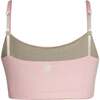 Bleum Seamless Reversible Girls Bralette, Pink-Toffee - Bras - 6