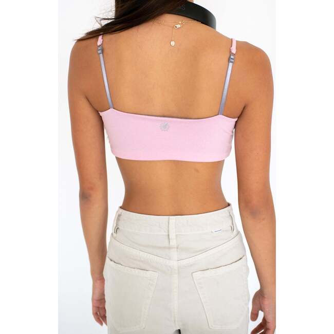 Bleum Petal Padded Reversible Girls Bralette Pink-Silver - Bras - 4