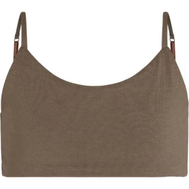 Bleum Neutral Bamboo Girls Seamless Bra Chai-Steel
