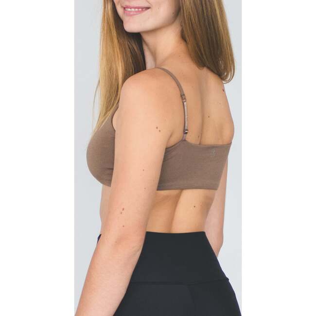 Bleum Neutral Bamboo Girls Seamless Bra Chocolate-Rose - Bras - 2