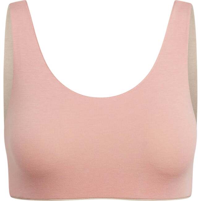 Aster Reversible Girls Tank Bra Rose-Mist
