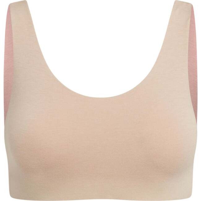 Aster Reversible Girls Tank Bra Sand-Rose