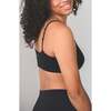 Bleum Neutral Bamboo Girls Seamless Bra Black-Boysenberry - Bras - 3