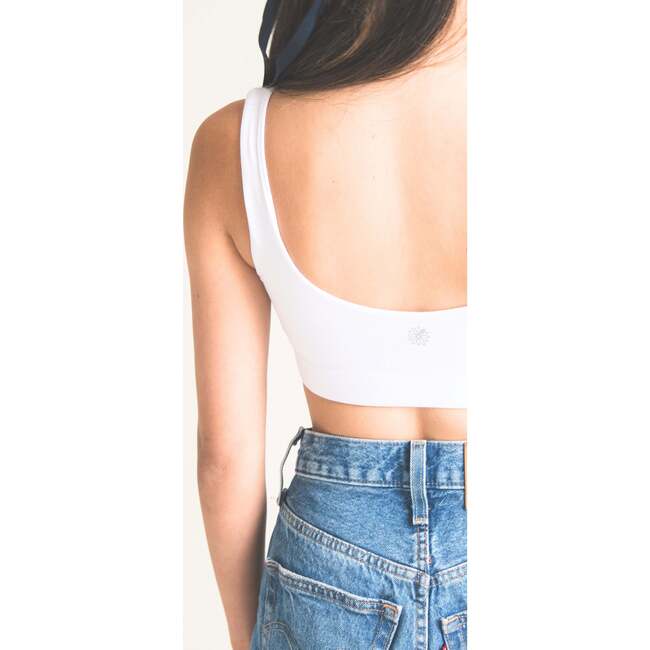 Aster Reversible Girls Tank Bra White - Bras - 4