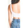 Aster Reversible Girls Tank Bra White - Bras - 4