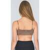 Bleum Neutral Bamboo Girls Seamless Bra Chocolate-Rose - Bras - 4