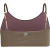 Bleum Neutral Bamboo Girls Seamless Bra Chocolate-Rose - Bras - 5