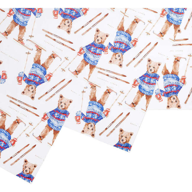 Ski Bear Gift Wrap - Gift Wraps - 2