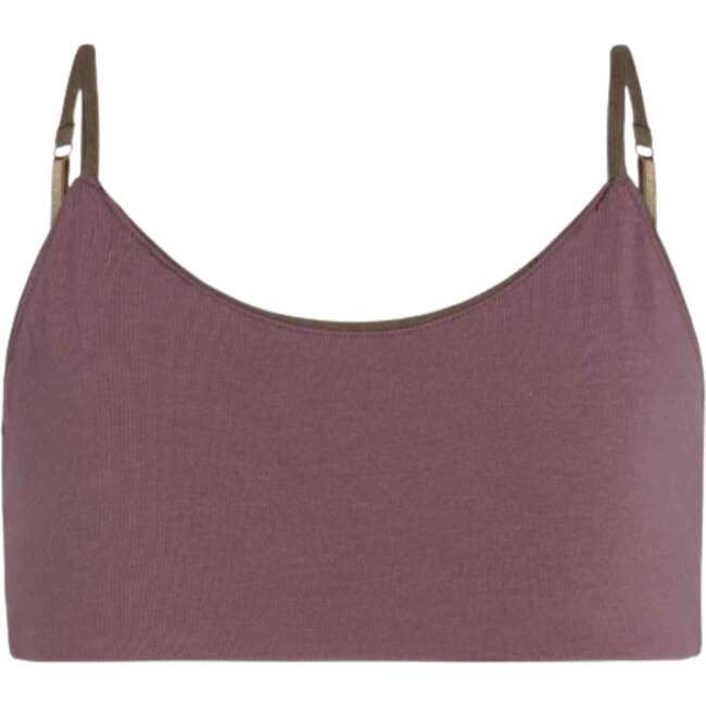 Bleum Neutral Bamboo Girls Seamless Bra Chocolate-Rose - Bras - 7