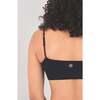 Bleum Neutral Bamboo Girls Seamless Bra Black-Boysenberry - Bras - 6