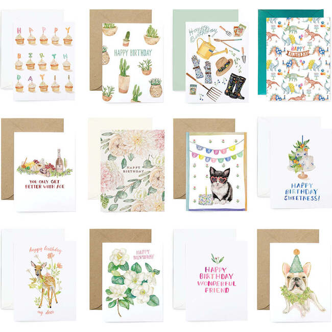 Birthday Greeting Card Bundle