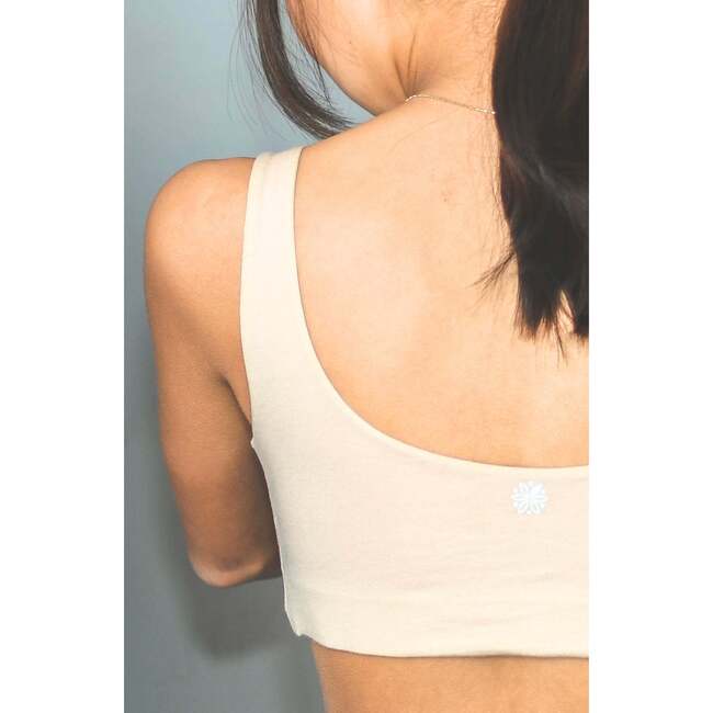 Aster Reversible Girls Tank Bra Sand-Rose - Bras - 6