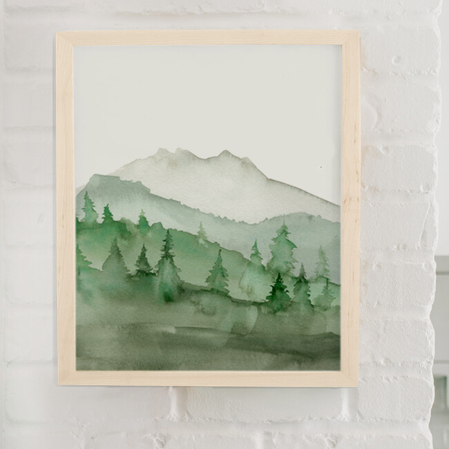 Green Mountain Art Print, Unframed - Art - 2