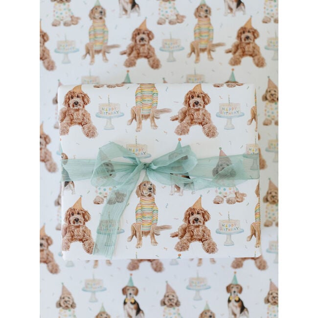 Birthday Dog Gift Wrap