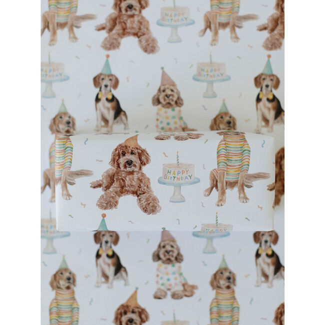 Birthday Dog Gift Wrap - Gift Wraps - 3