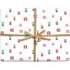Lana's Shop X Petite Plume Night Before Christmas Gift Wrap, Red - Gift Wraps - 1 - thumbnail