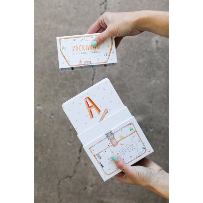 Packadoo Alphabet Cards: Camping Edition - Educational Toys - 8