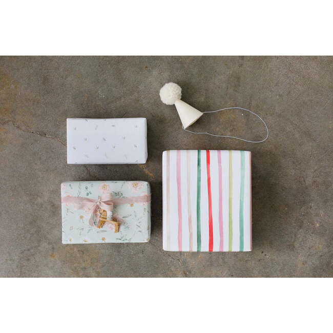Happy Stripes Gift Wrap - Gift Wraps - 4