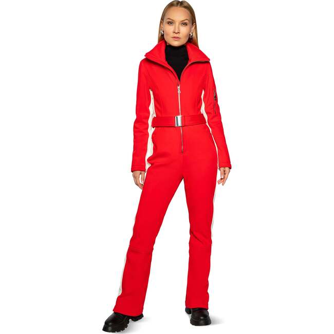 Women's Ski Suit, Siren Red