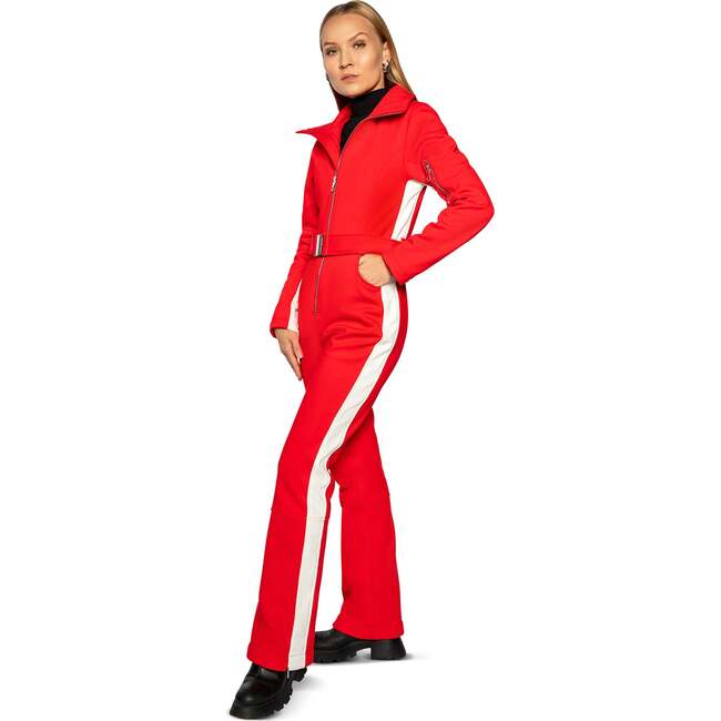 Women's Ski Suit, Siren Red - Snowsuits - 2