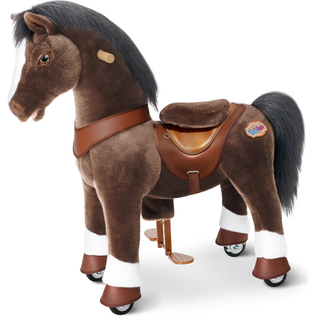 Model Y Horse, Chocolate Brown - Ride-Ons - 2