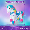 Model Y Unicorn, Rainbow - Ride-Ons - 4