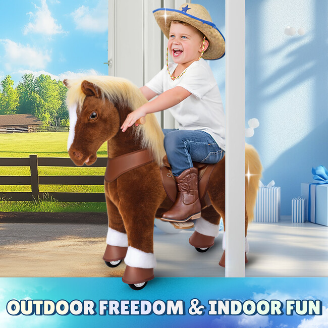Model Y Horse, Brown - Ride-Ons - 3