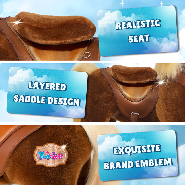 Model Y Horse, Brown - Ride-Ons - 4