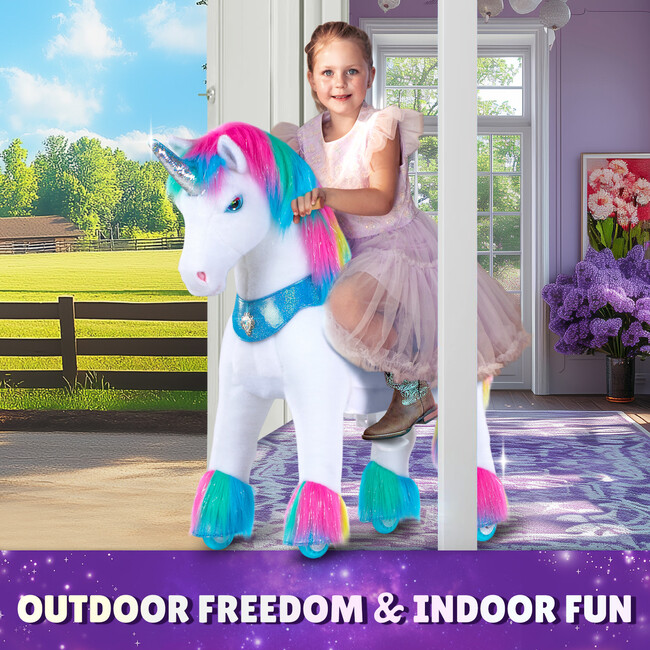 Model Y Unicorn, Rainbow - Ride-Ons - 8