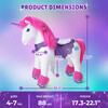 Model Y Unicorn, Pink - Ride-Ons - 9