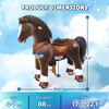 Model Y Horse, Chocolate Brown - Ride-Ons - 8
