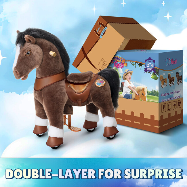 Model Y Horse, Chocolate Brown - Ride-Ons - 9
