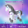 Model Y Unicorn, Grey - Ride-Ons - 9