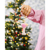 Needlepoint Icon Ornament - Cosmopolitan, Pink - Ornaments - 2