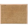 Raffia Pouch, Natural/Black - Bags - 1 - thumbnail