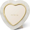 Cassiel Mosaic Heart Frame, White Quartz - Frames - 1 - thumbnail