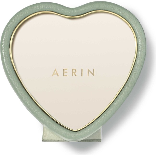 Piero Leather Heart Frame, Eucalyptus - Frames - 2