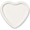 Piero Leather Heart Tray, Shadow White - Accents - 2